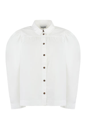 Long sleeve cotton shirt-0